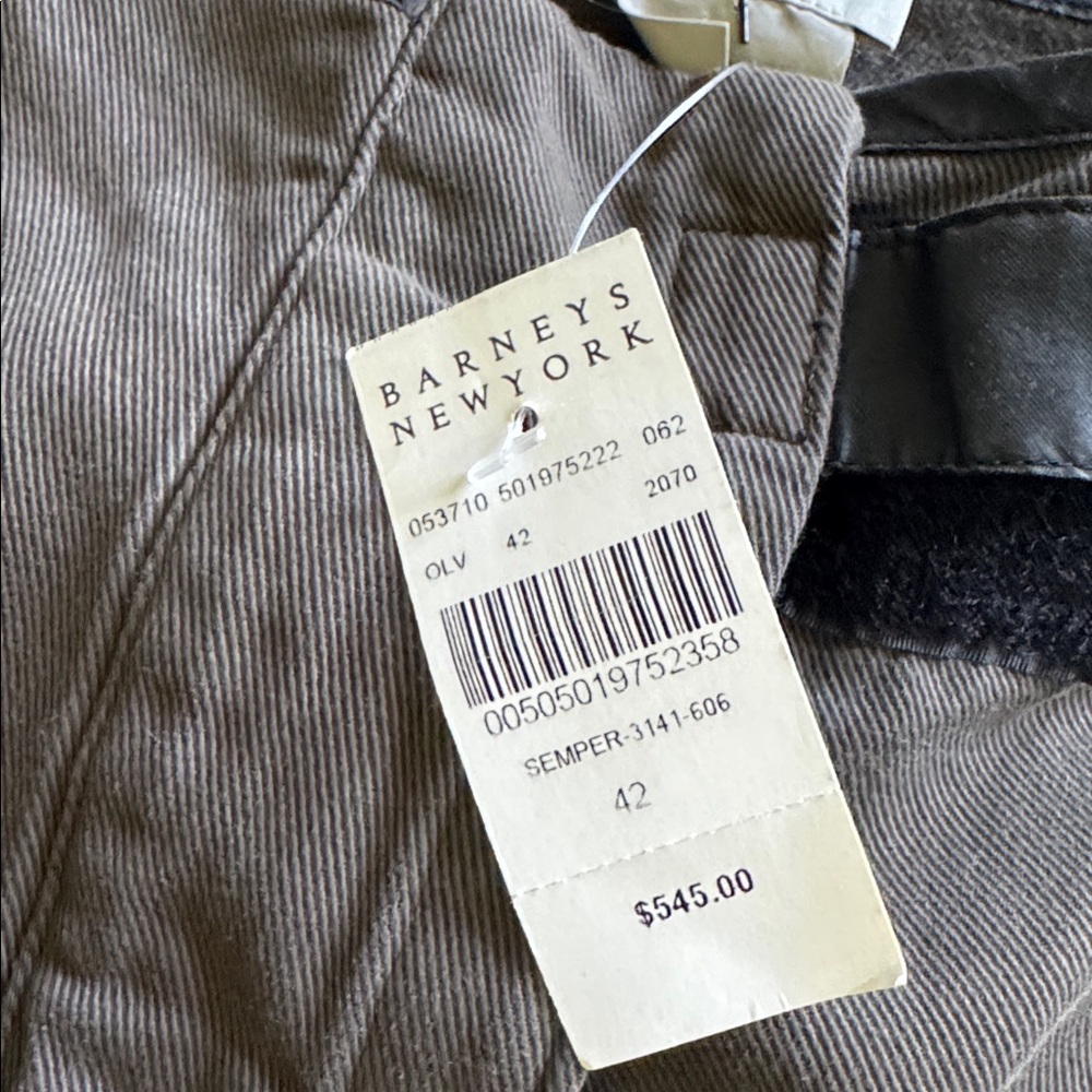 Dries Van Noten Green/Brown Cargo Midi skirt size 42 US size 10 - Picture 3 of 5